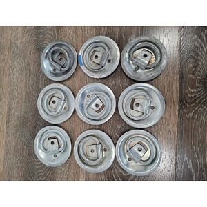 Lot Of 9 Trailer Tie Down D Rings‎ Flush Mount Cargo Anchor Points #L